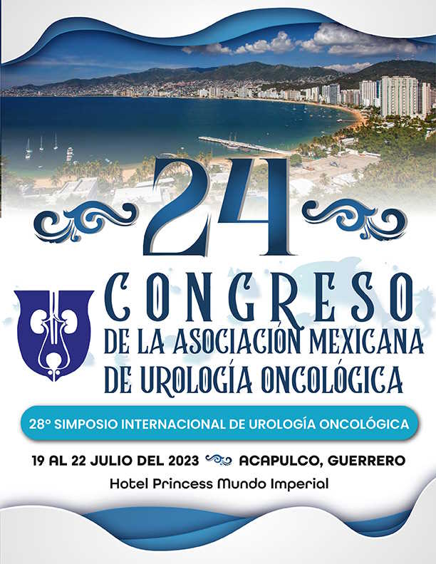 24 CONGRESO DE LA ASOCIACIÓN MEXICANA DE UROLOGÍA ONCOLÓGICA